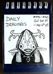 Daily Drawing Notepad Cover 19