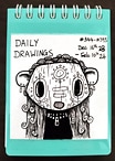 Daily Drawing Notepad Cover 8